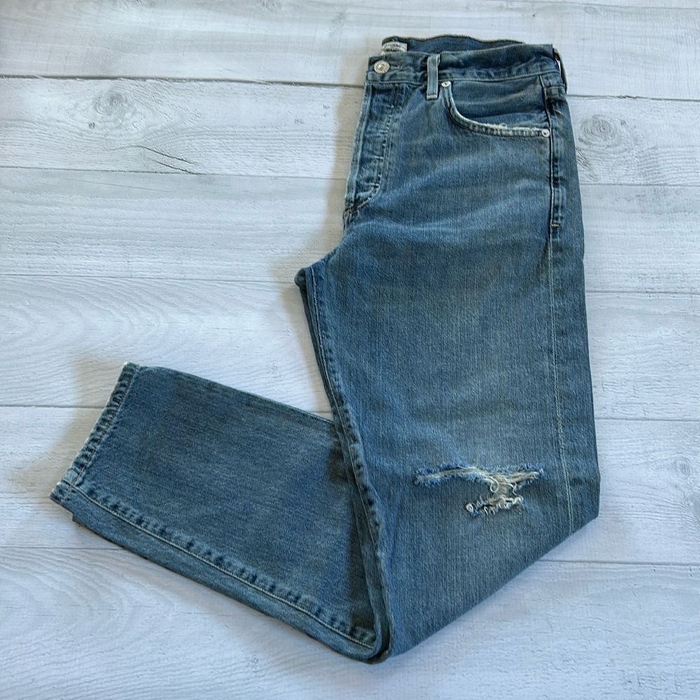 Citizens of Humanity Liya High Rise Classic Fit Crop Sz 28